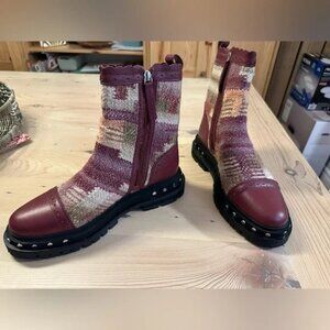 Free People Multicolor Ankle Boots